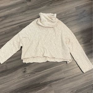 CROPPED FREE PEOPLE SWEATER